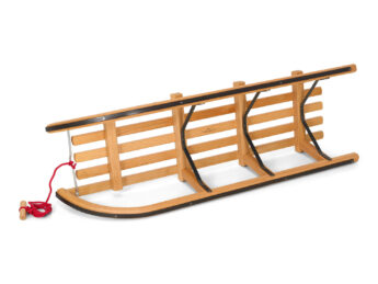 Alternative view of Luge en bois Gloco Davos 110cm longueur++