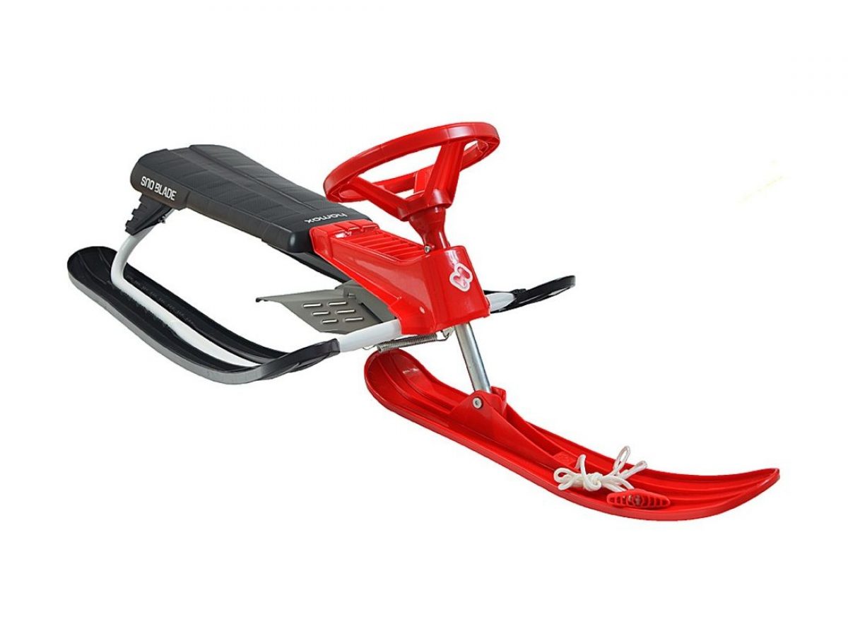 Hamax Luge avec volant et frein Sno Blade enfant biplace