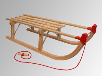 Luge en bois classique Gloco Davos 100cm