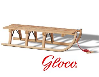 Luge en bois Gloco Davos 100cm Très Fort